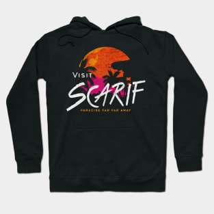 Visit Scarif parasdise far away Hoodie